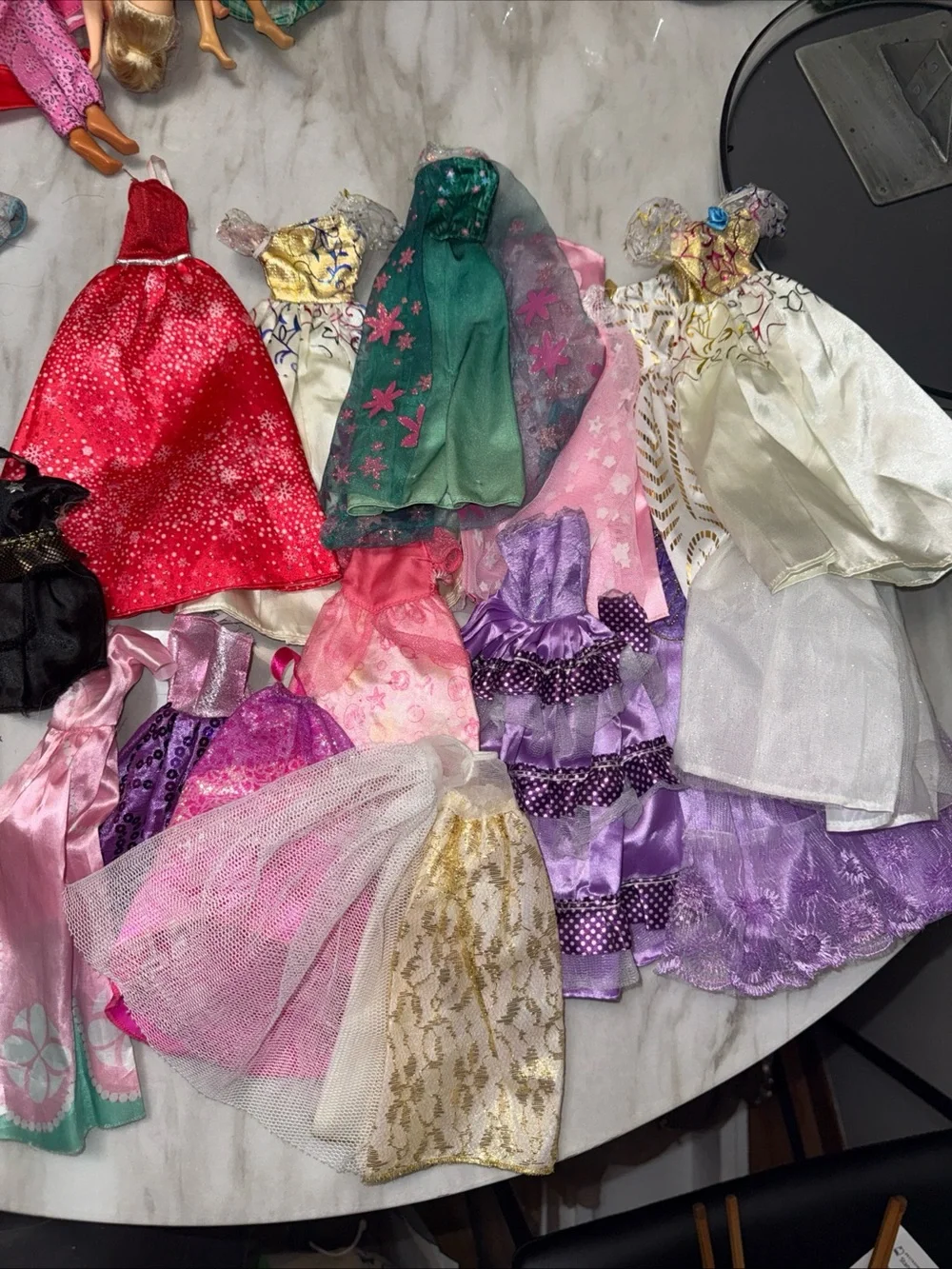 Princess Ana doll and princess dress lot
